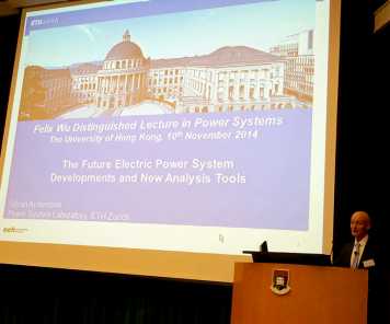 Vergrösserte Ansicht: Prof. Andersson Felix Wu Lecture