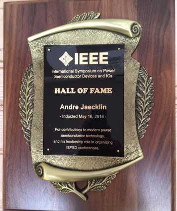 Vergrösserte Ansicht: IEEE Hall of Fame Award