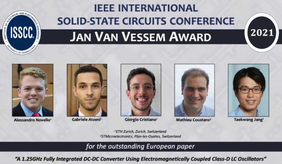 Vergrösserte Ansicht: Jan Van Vessem Award 2021