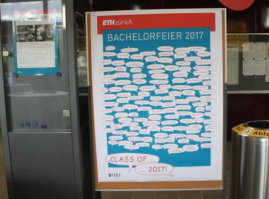 Vergrösserte Ansicht: Bachelor Ceremony 2017