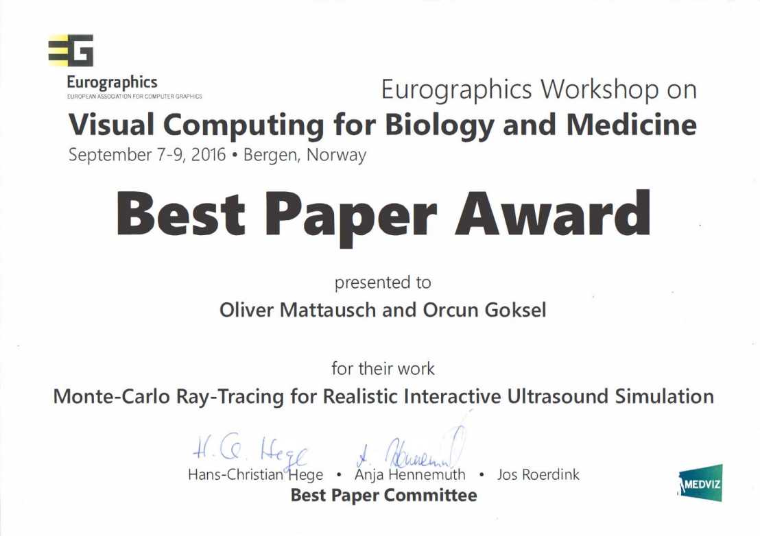 Enlarged view: VCM Best paper