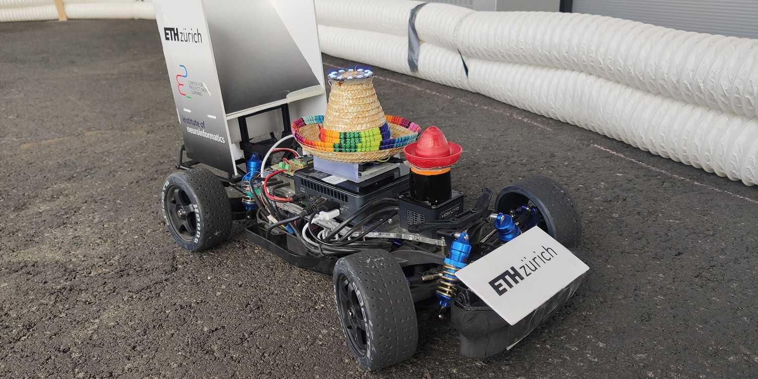 Autonomous race winning car