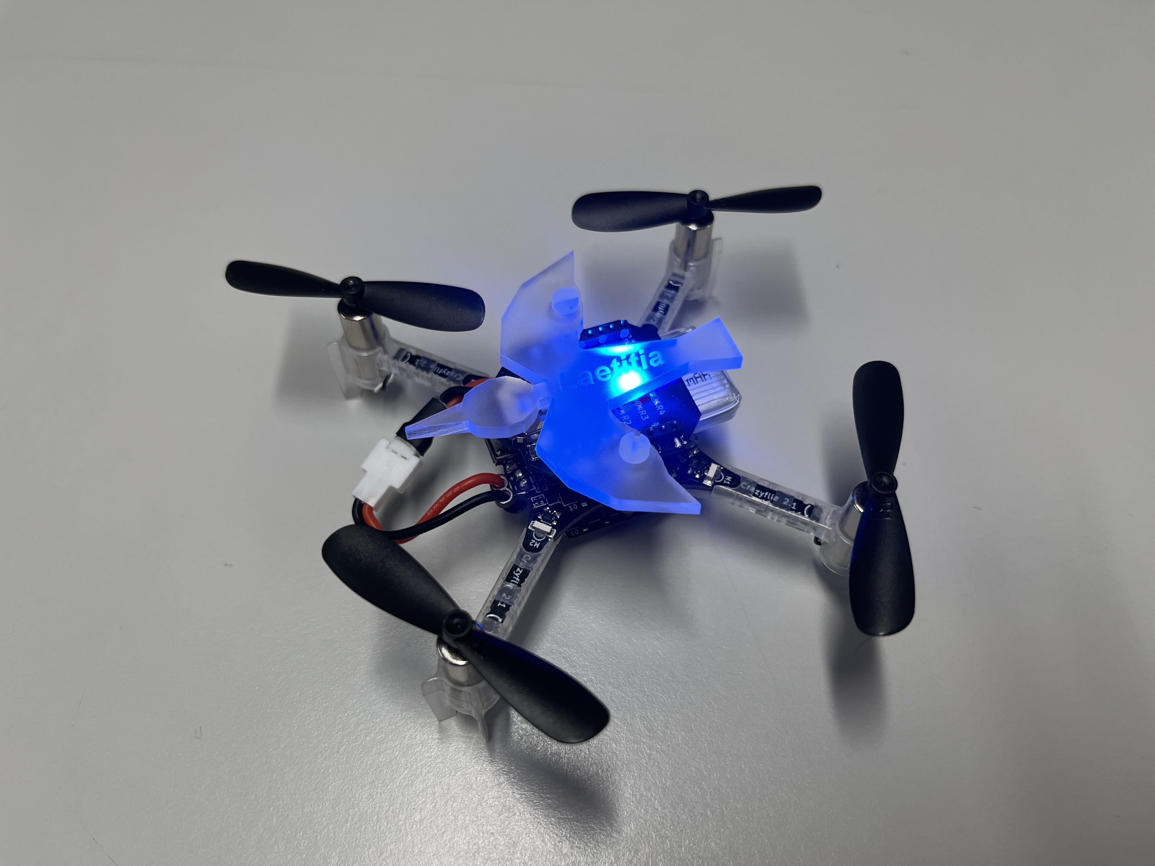 The drones all got an individual design.