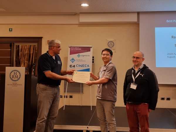 Zexin Fu received the Best Paper Award.